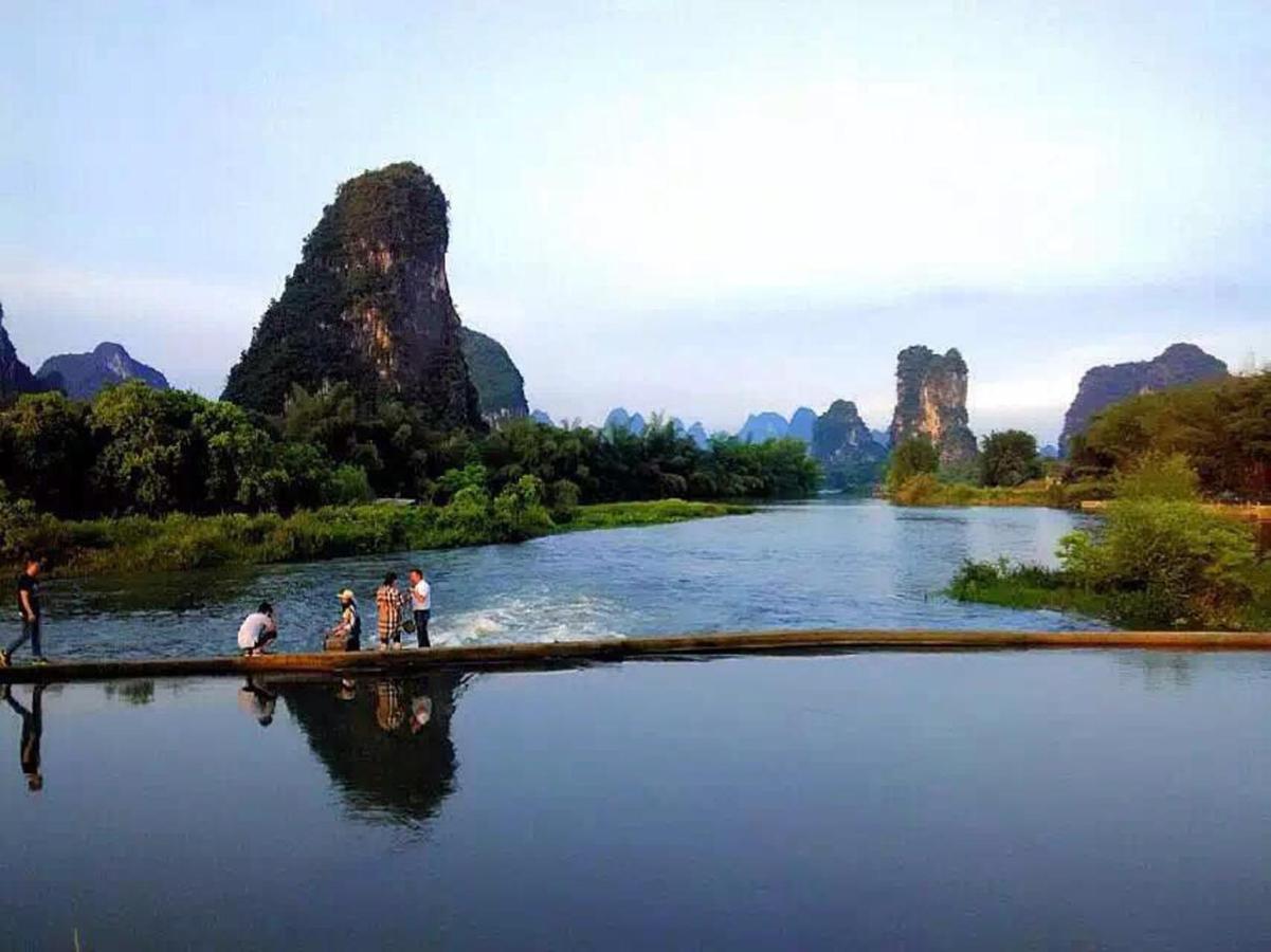 فندق Zen Tea House West Street Yang Shuo يانغتشو المظهر الخارجي الصورة